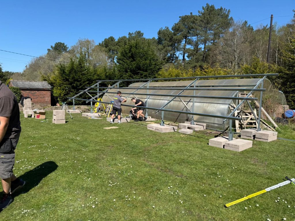 Ground Mount Solar Panels Frame