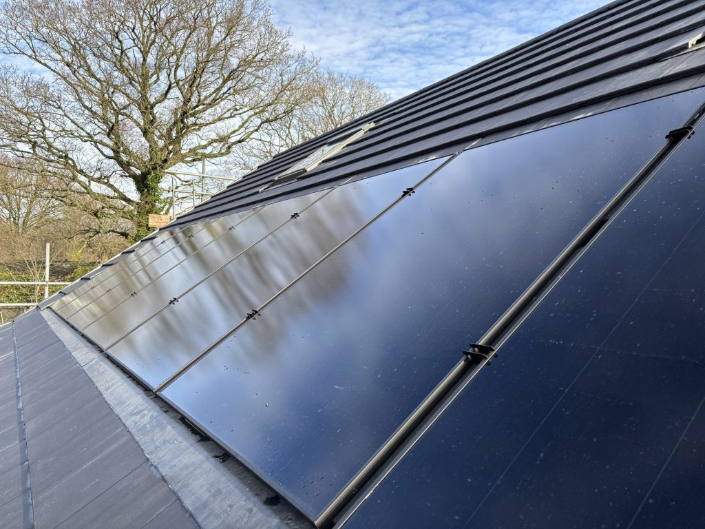 Inset Solar Panels in Wimborne, Dorset