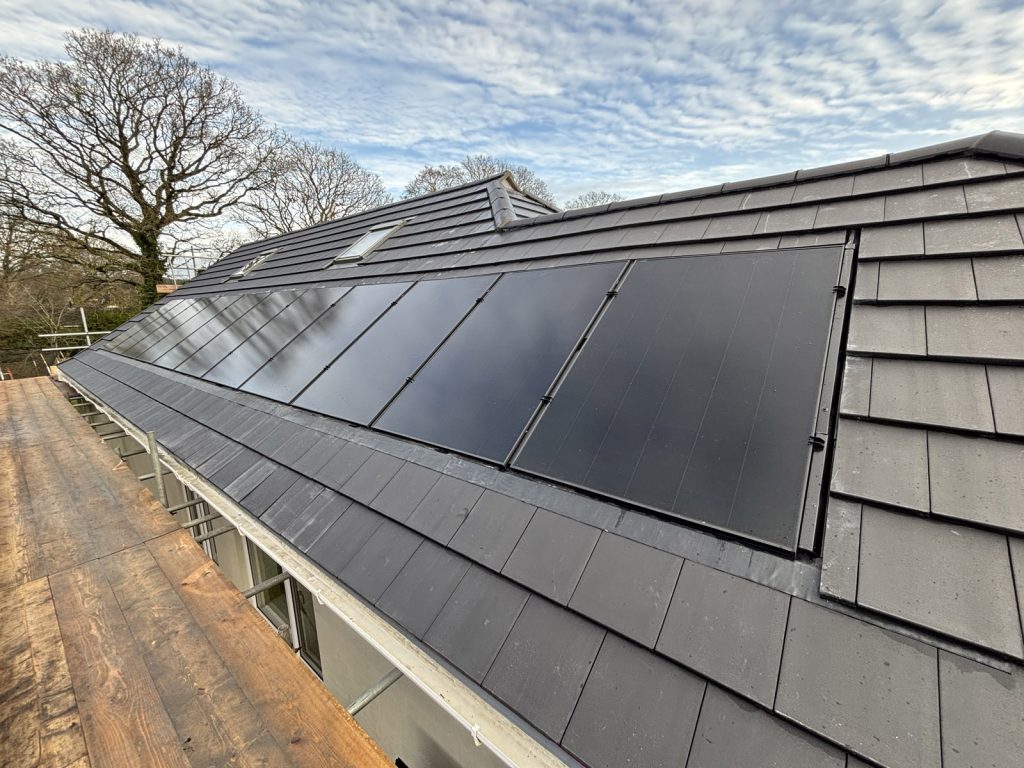 Inset Solar Panels in Wimborne, Dorset