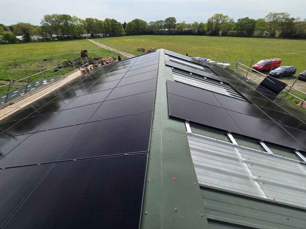 Solar Panels for a Campsite in Dorset