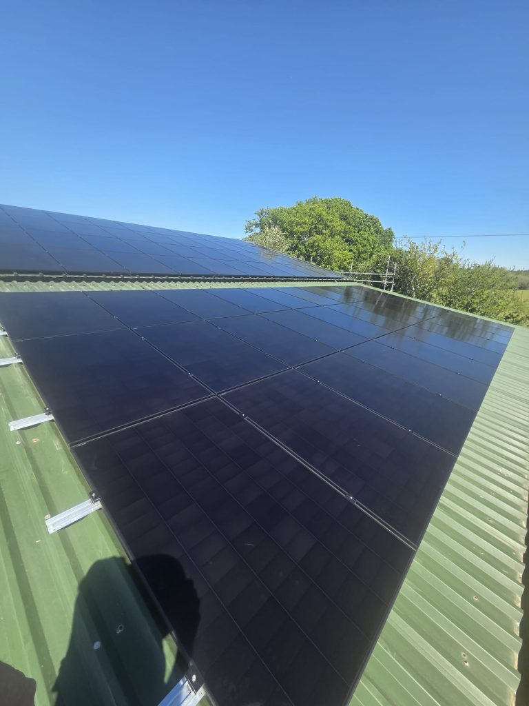 Solar Panels for a Campsite in Dorset