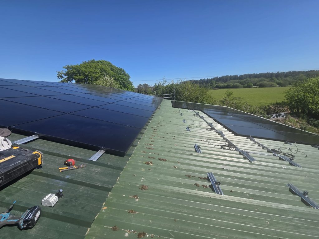 Solar Panels for a Campsite in Dorset